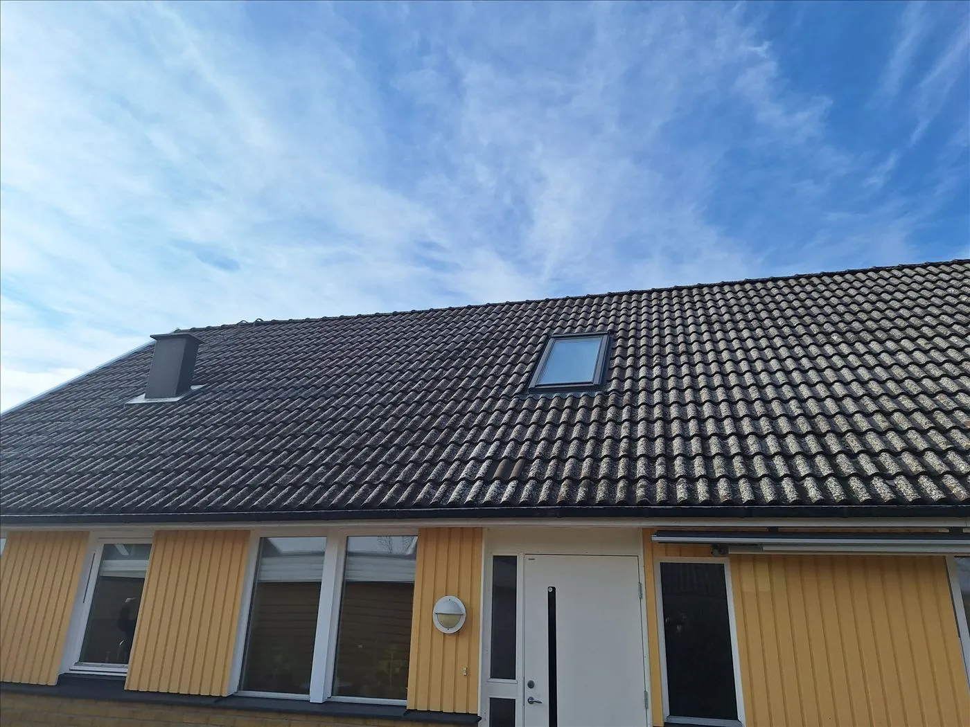 Betongtak före renovering – Kävlinge, Skåne